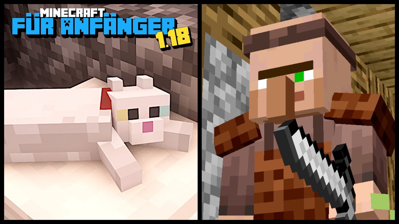 DORFBEWOHNER und KATZEN in Minecraft | Minecraft für Anfänger 1.18 #17 |  LarsLP