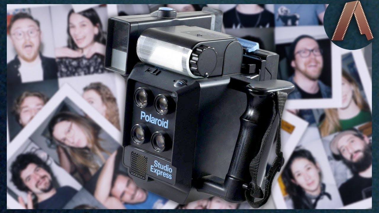 This POLAROID Camera was meant for taking passport photos