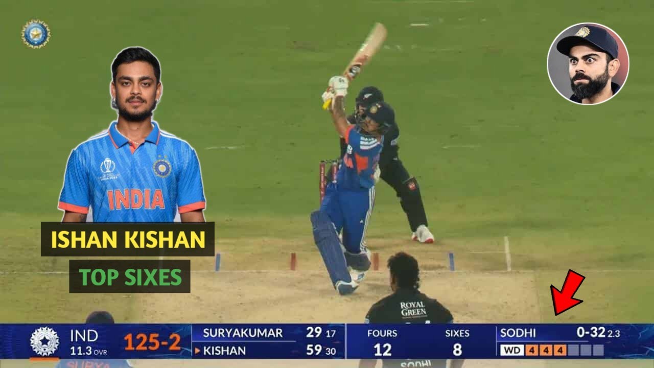 Ishan Kishan Top 10 Biggest 🔥 Sixes in Cricket History || Ishan Kishan Batting 