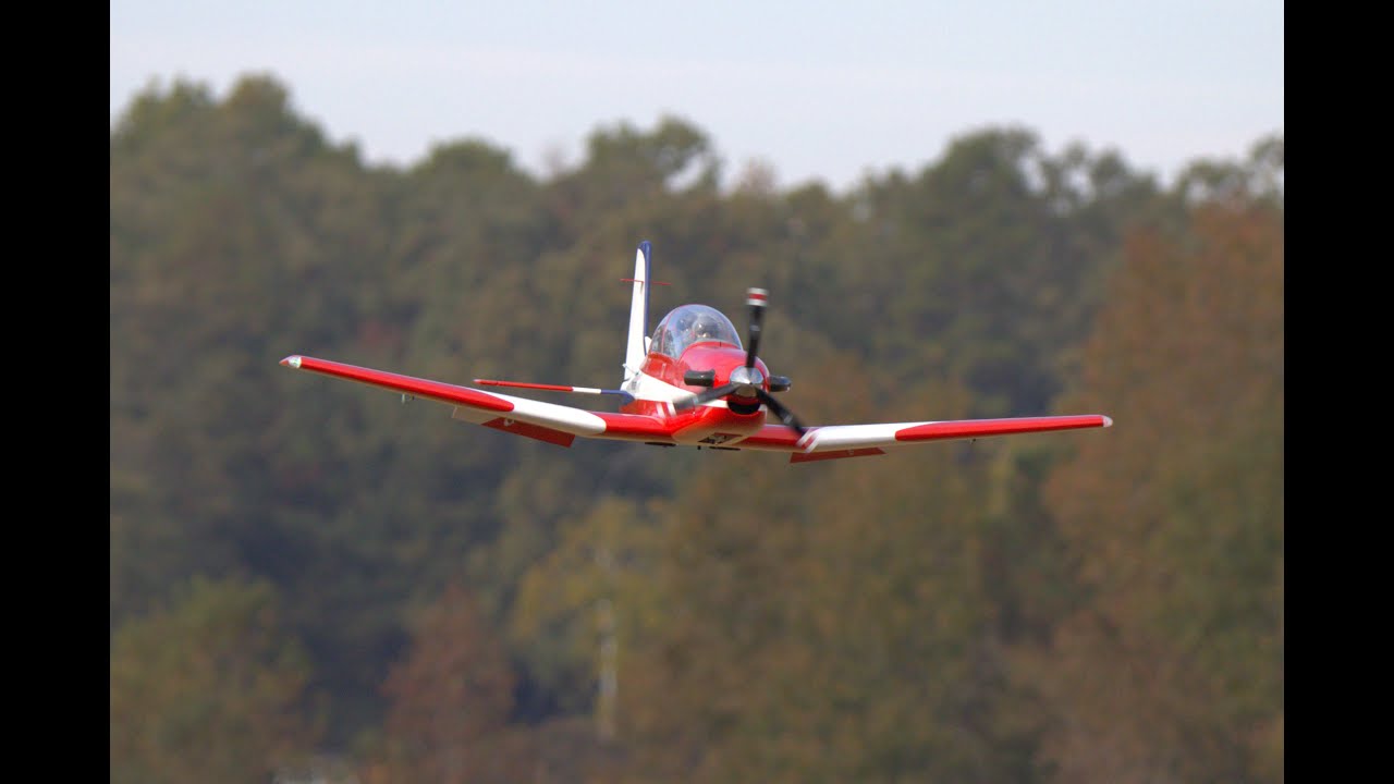 Blackhorse PC-9 with Reverse Thrust Landing