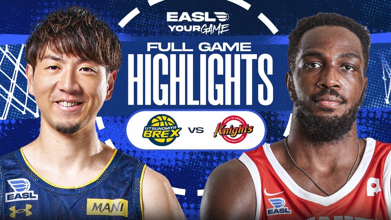 Лучшие моменты матча: Utsunomiya Brex против Seoul SK Knights | Сезон EASL 2025-26