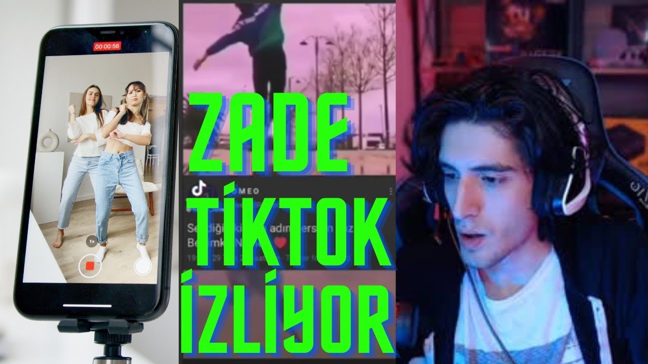 ZADE TİKTOK VİDEOLARI İZLİYOR