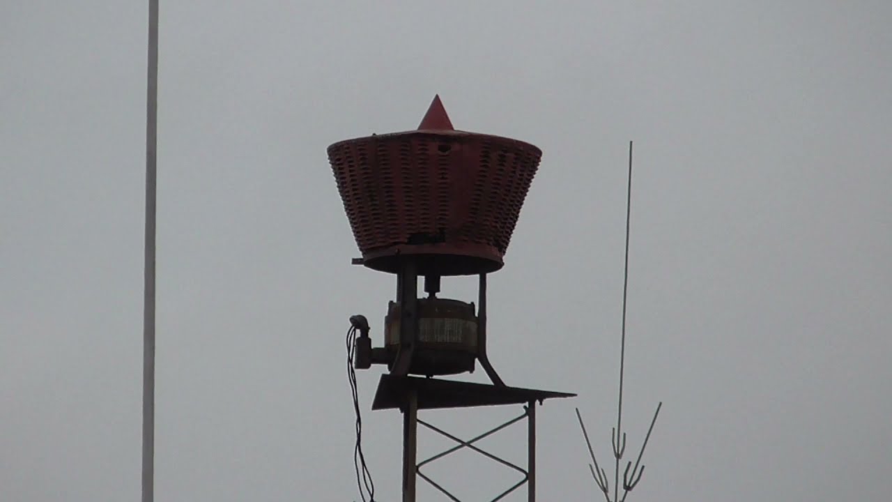 Dying Decot Red Arrow Model 12 Siren Test - Delavan, WI - 7/21/21