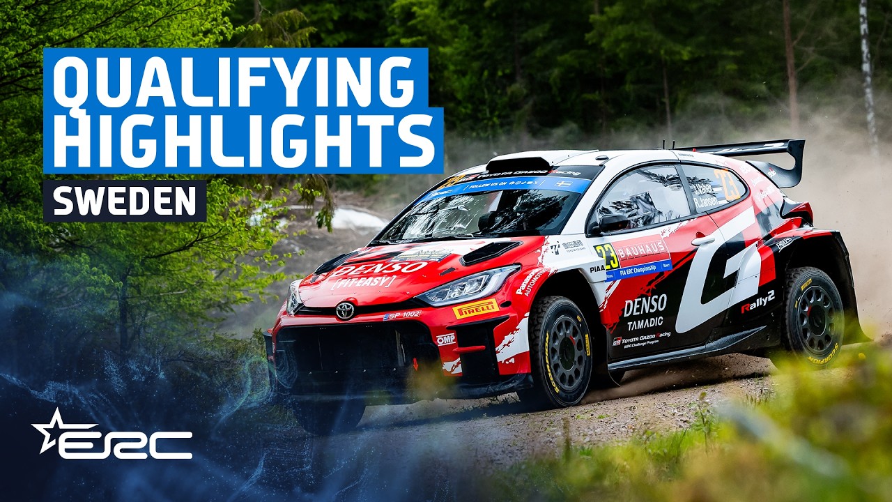 Qualifying Highlights | ERC BAUHAUS Royal Rally of Scandinavia 2026