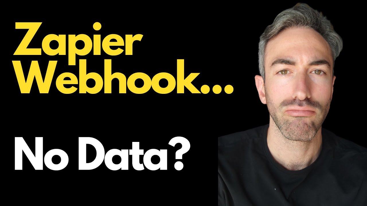 Zapier Webhook Has No Data? Try This To Set It Up
