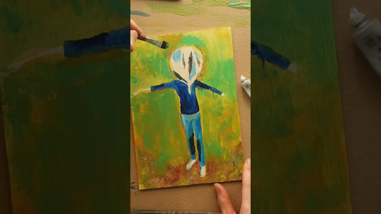 Surreal figurative painting tips.