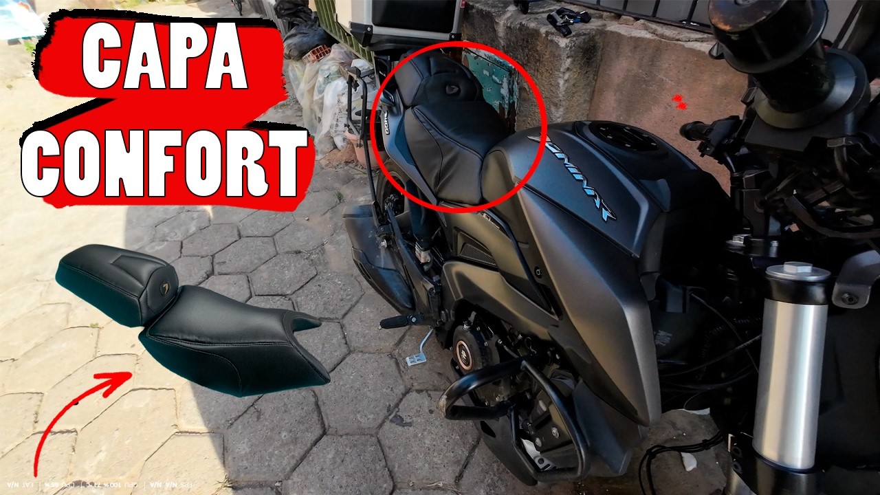 A MELHOR CAPA CONFORT PARA DOMINAR 400!  (é serio!)