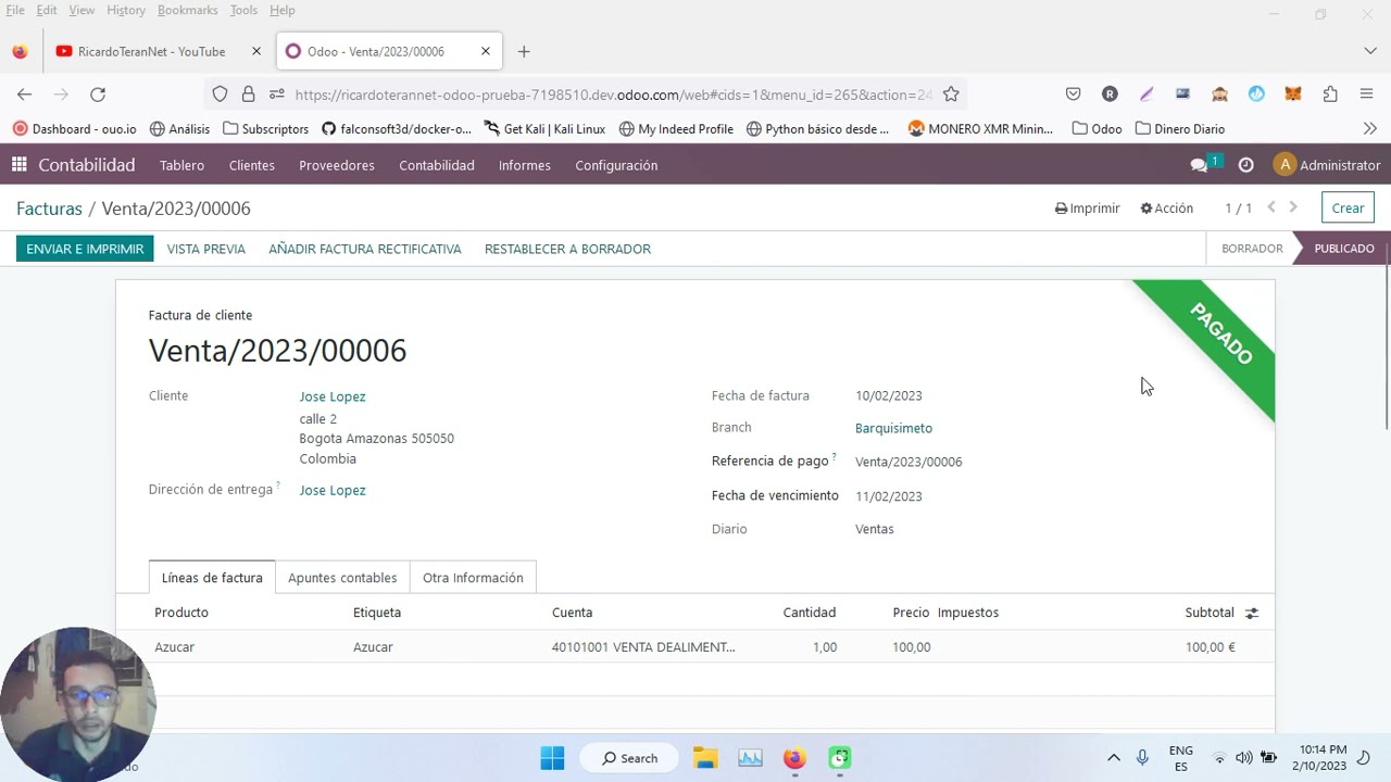 Conciliación Bancaria Odoo 16, Configuración de Diarios con y sin conciliación 2023
