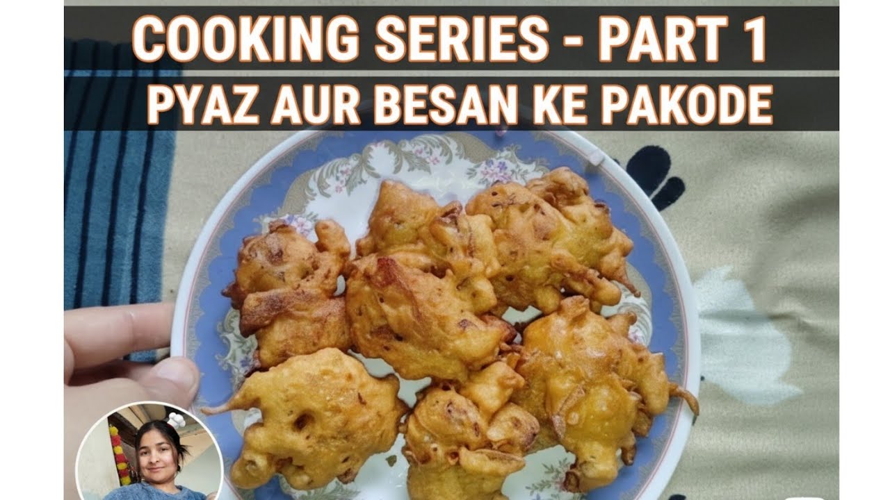 Pyaz or besan ke pakode 😃