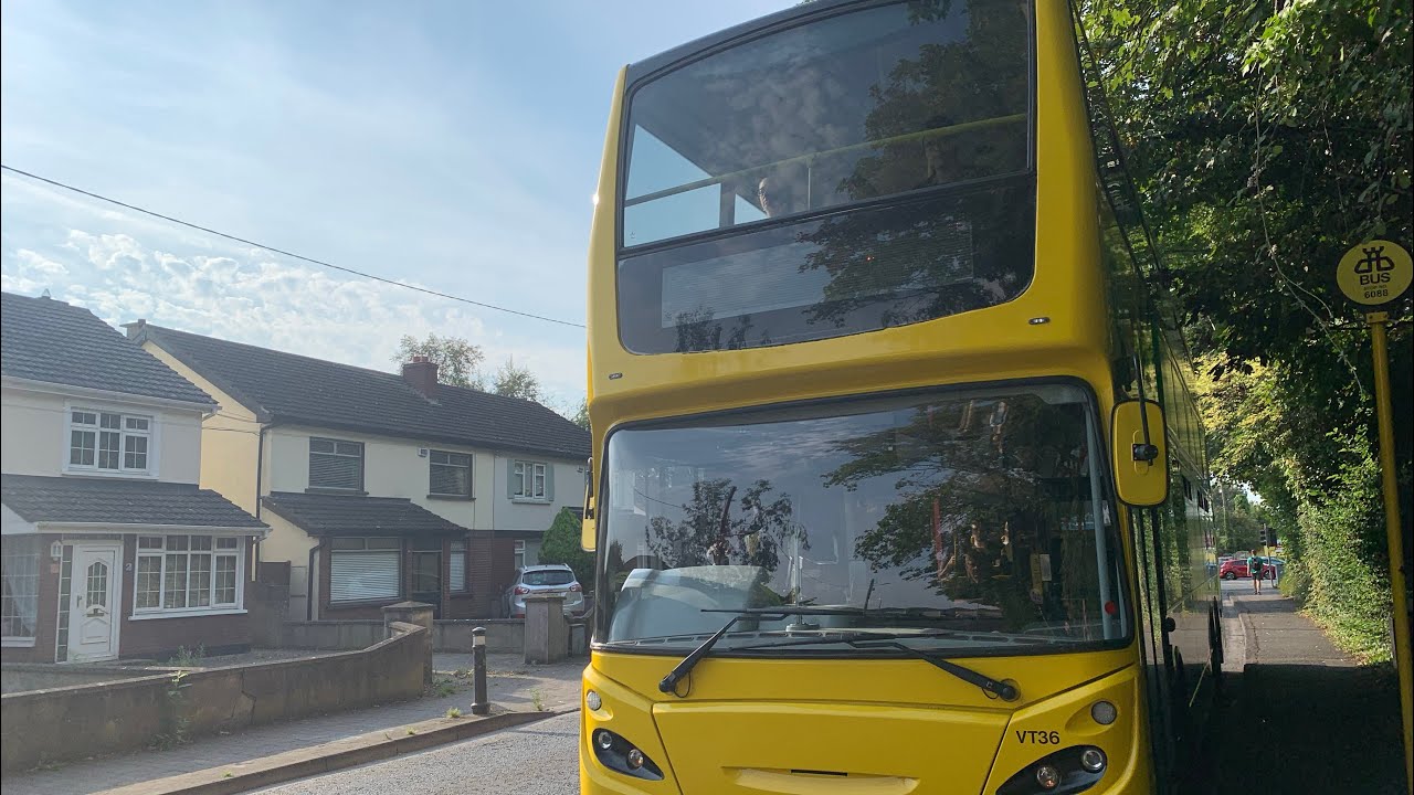 A Ride On Dublin Bus Route 39 Towards Burlington Road. (VT36)