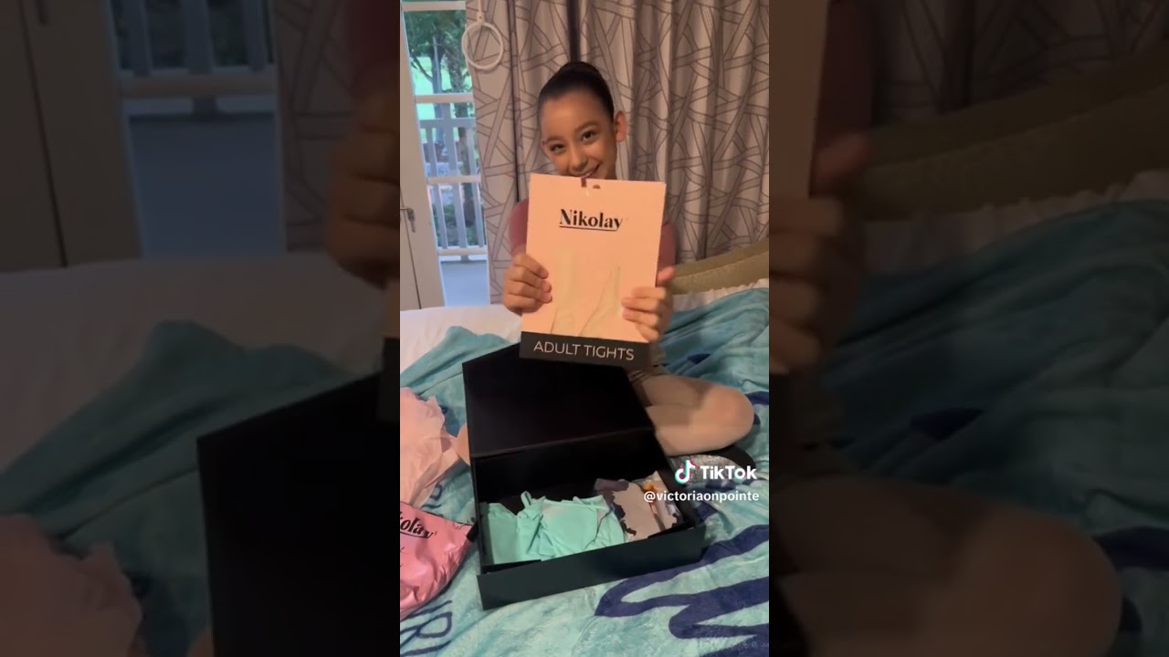 Nikolay unboxing #dance #pointeshoes #balletshoes #ballerina