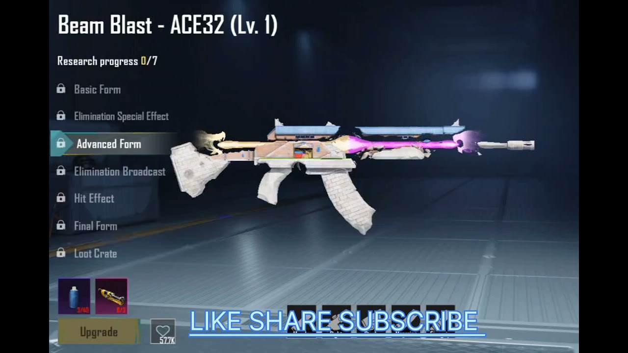 #BEAM BLAST ACE32 PUBG-BGMI