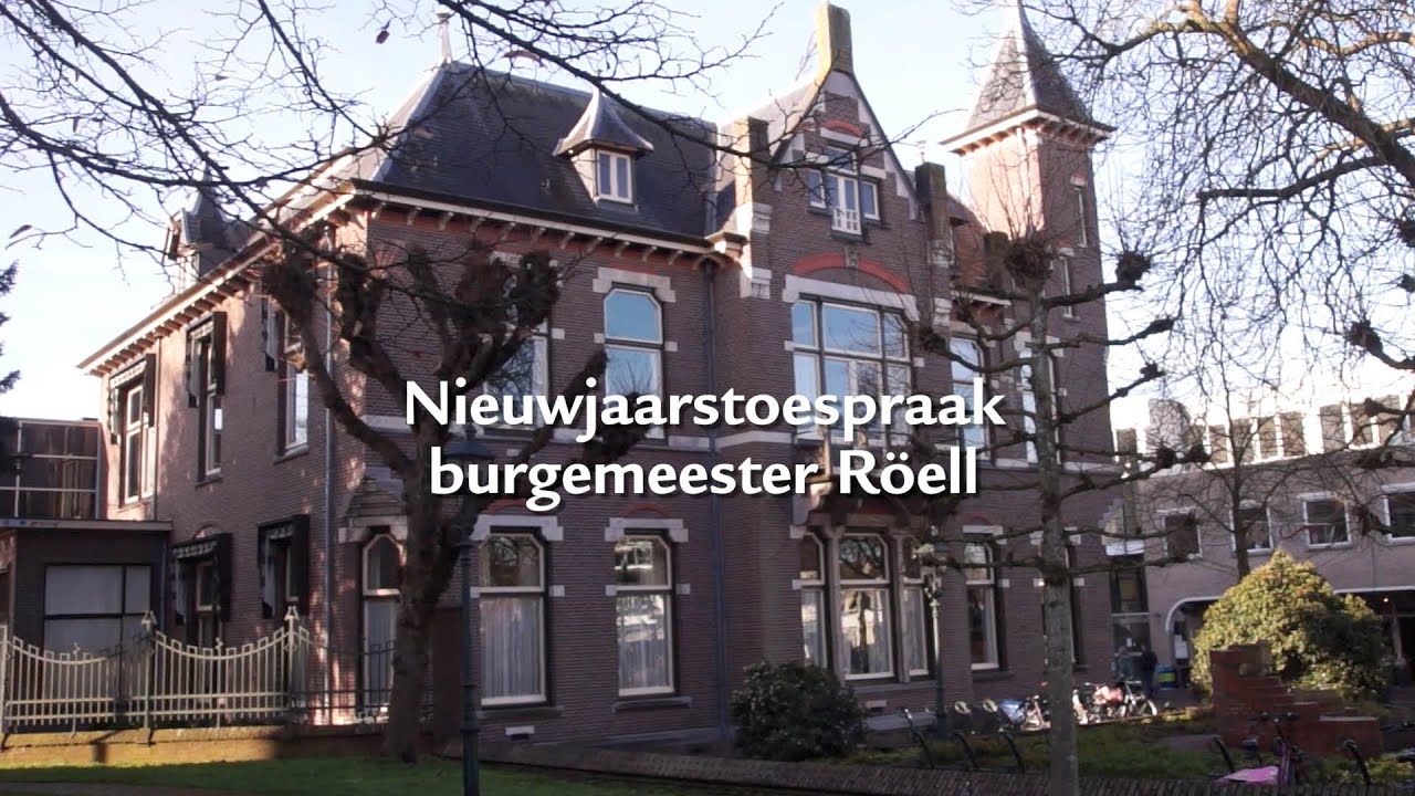 Nieuwjaarstoespraak 2026 burgemeester Röell