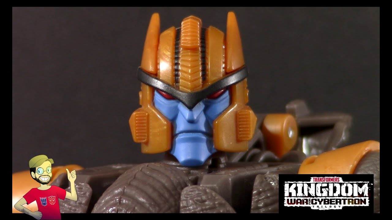 AUVELIER REVIEW TRANSFORMERS WAR FOR CYBERTRON KINGDOM DINOBOT EN ESPAÑOL