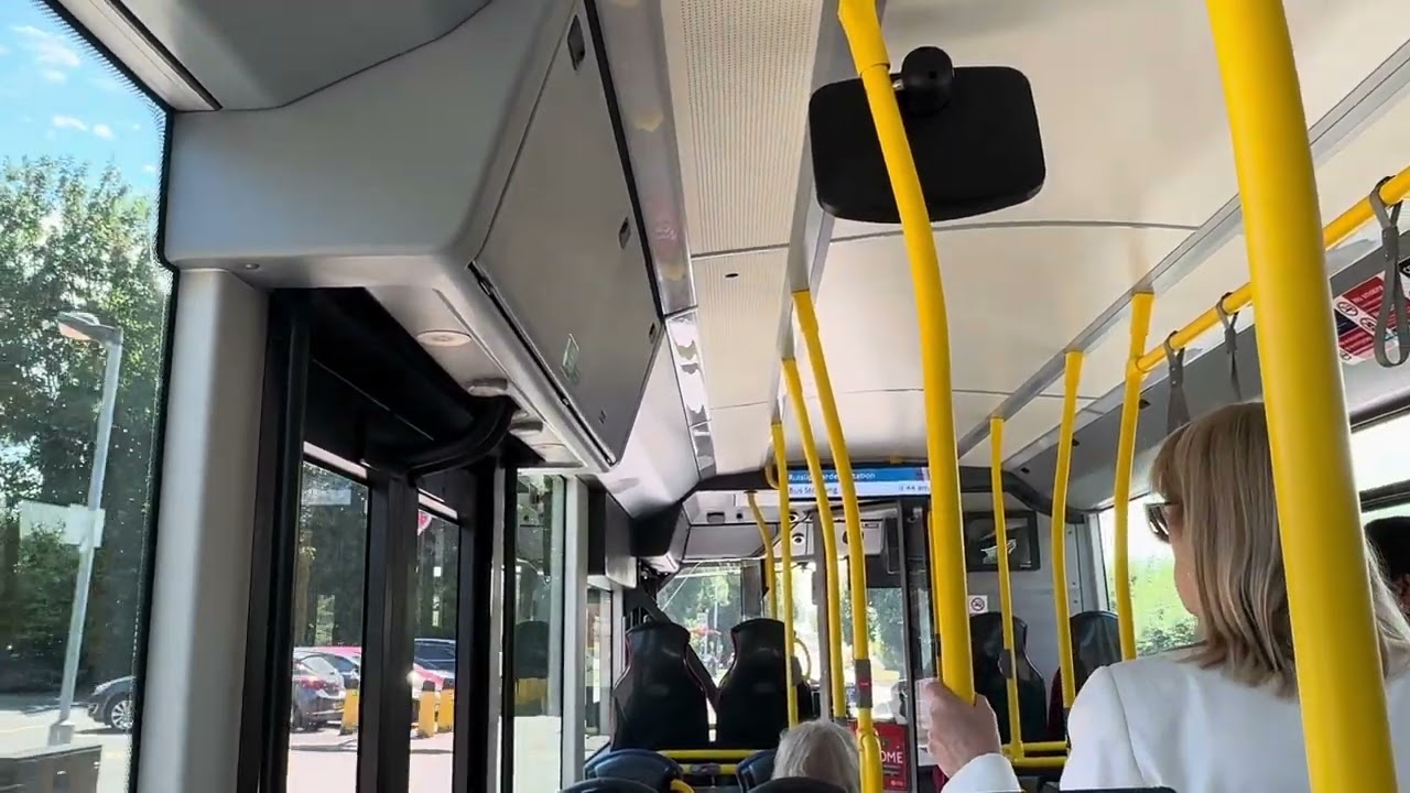 London bus E7 ride | Ruislip 🚉 - West Ealing 🚉 | Wright GB Kite Electroliner | Transport UK