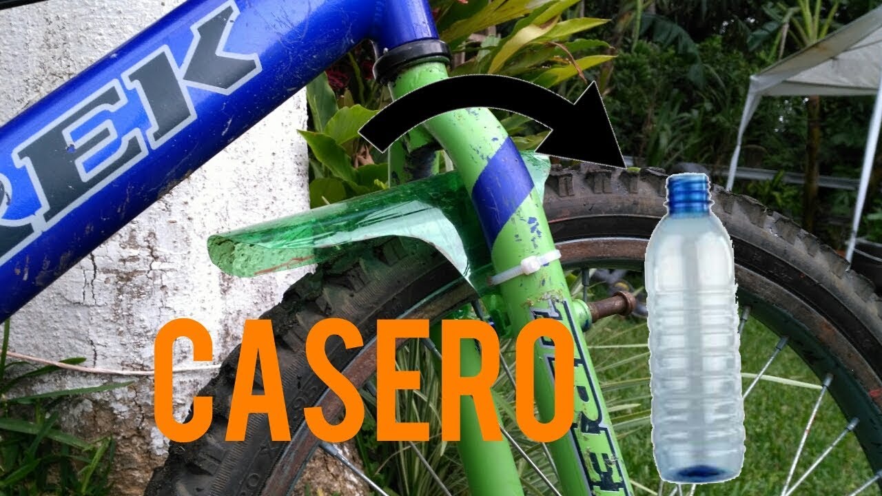 Como Hacer Un Guardabarro Para Bici Totalmente Casero Con Una Botella De Plástico ||MTB IS AWESOME