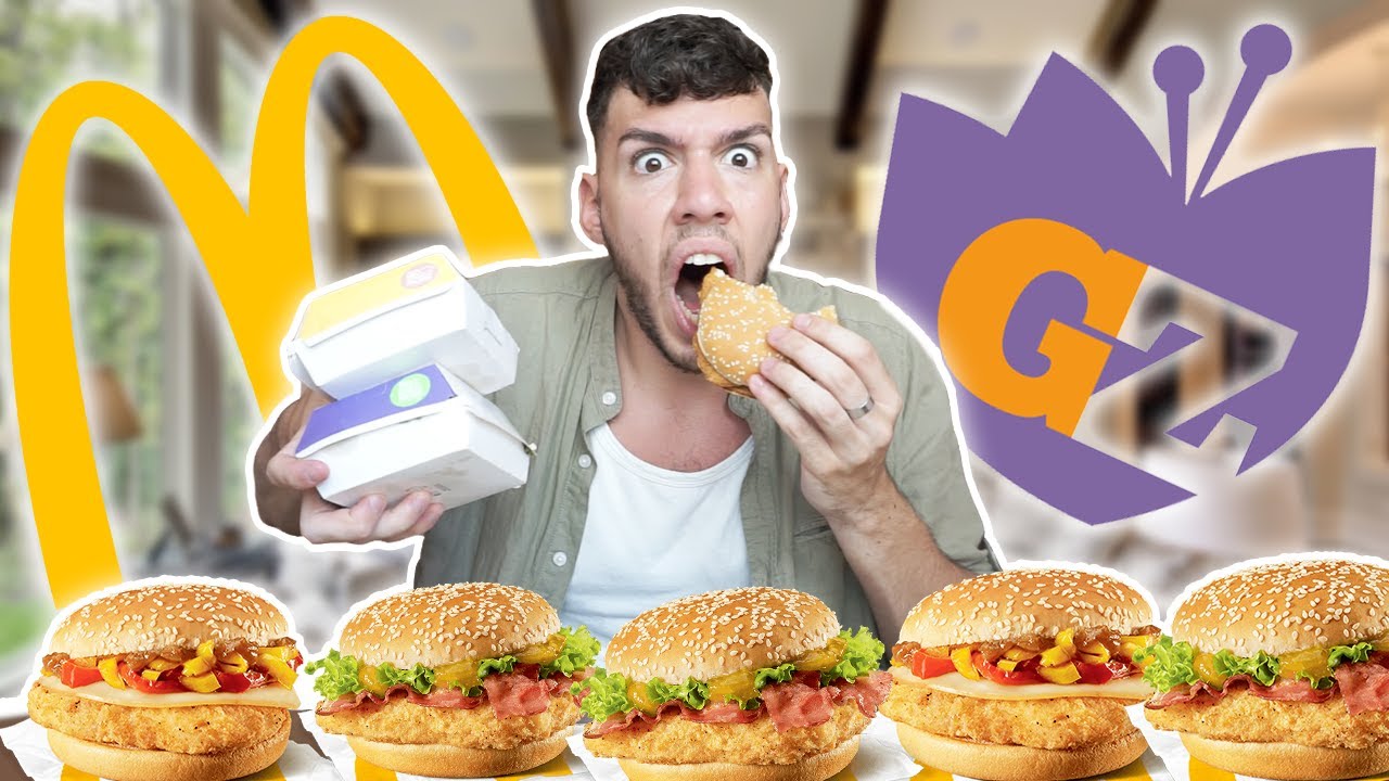 PROVO I NUOVI PANINI DI MCDONALD'S IN COLLABORAZIONE CON GIALLO ZAFFERANO!!!