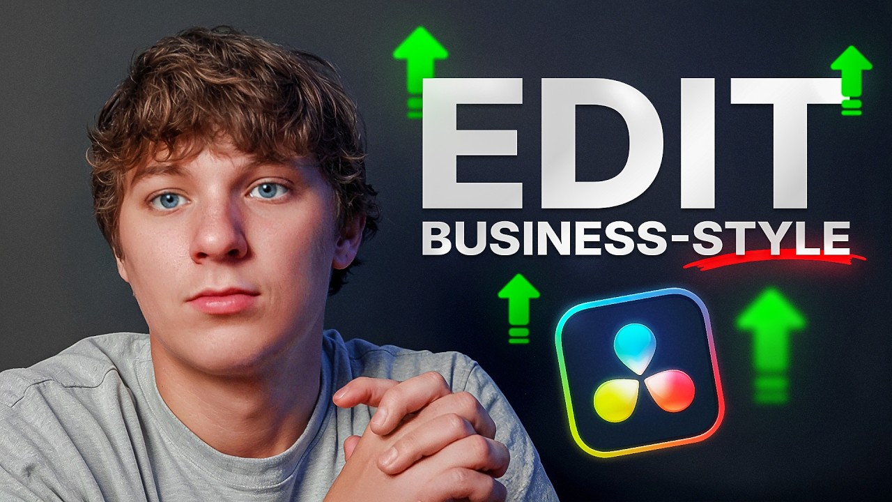 How To Edit Business Videos Like a PRO | DaVinci Resolve