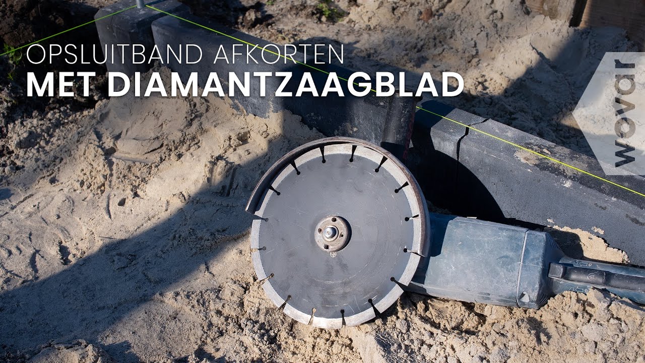 Opsluitband afkorten | Diamantschijf