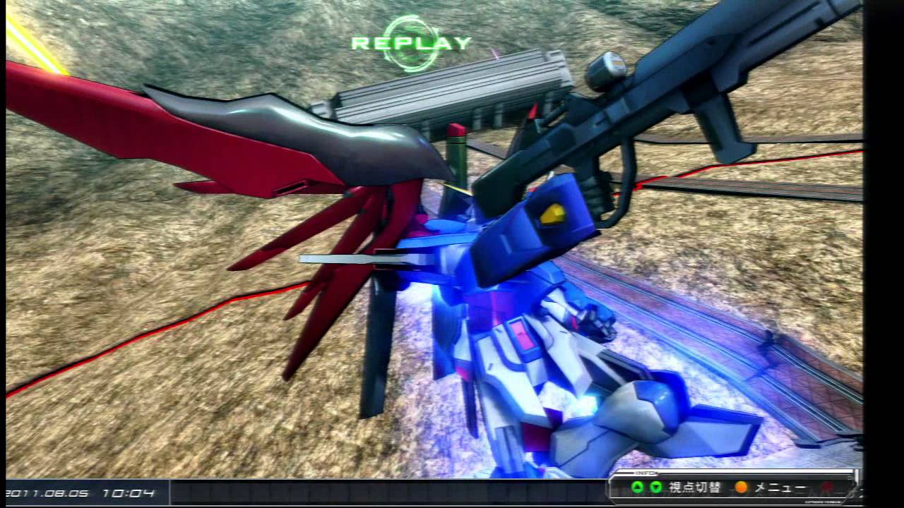 ガンダムEXVS 猛者の戦い231　デスティニーガンダム
