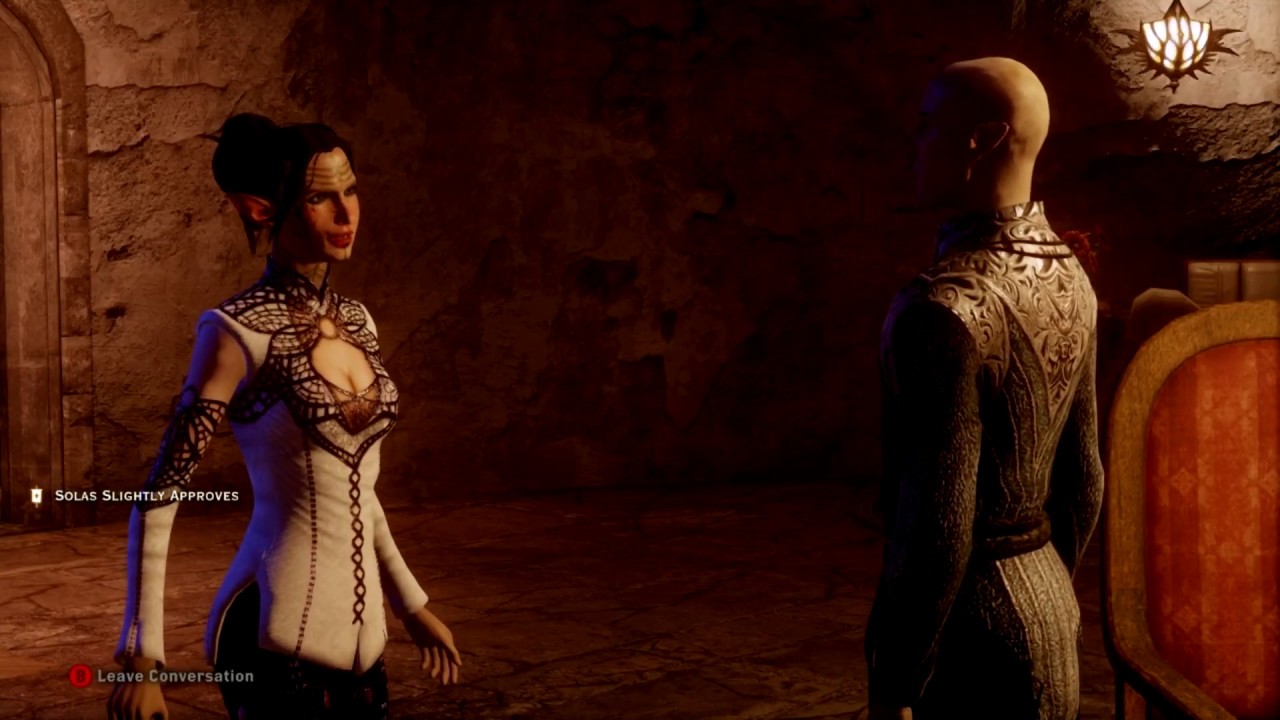 Solas on Grey Wardens