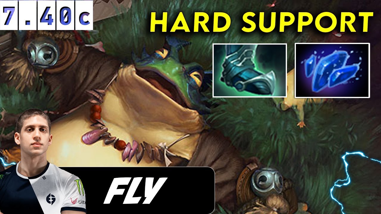Fly Largo Hard Support - Dota 2 Patch 7.40c Pro Player Gameplay
