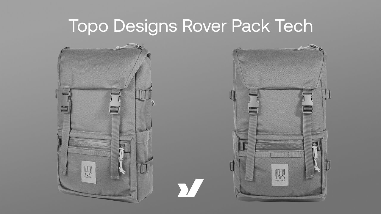 An Awesome Daily Driver Backpack - The Topo Designs Rover Pack Tech