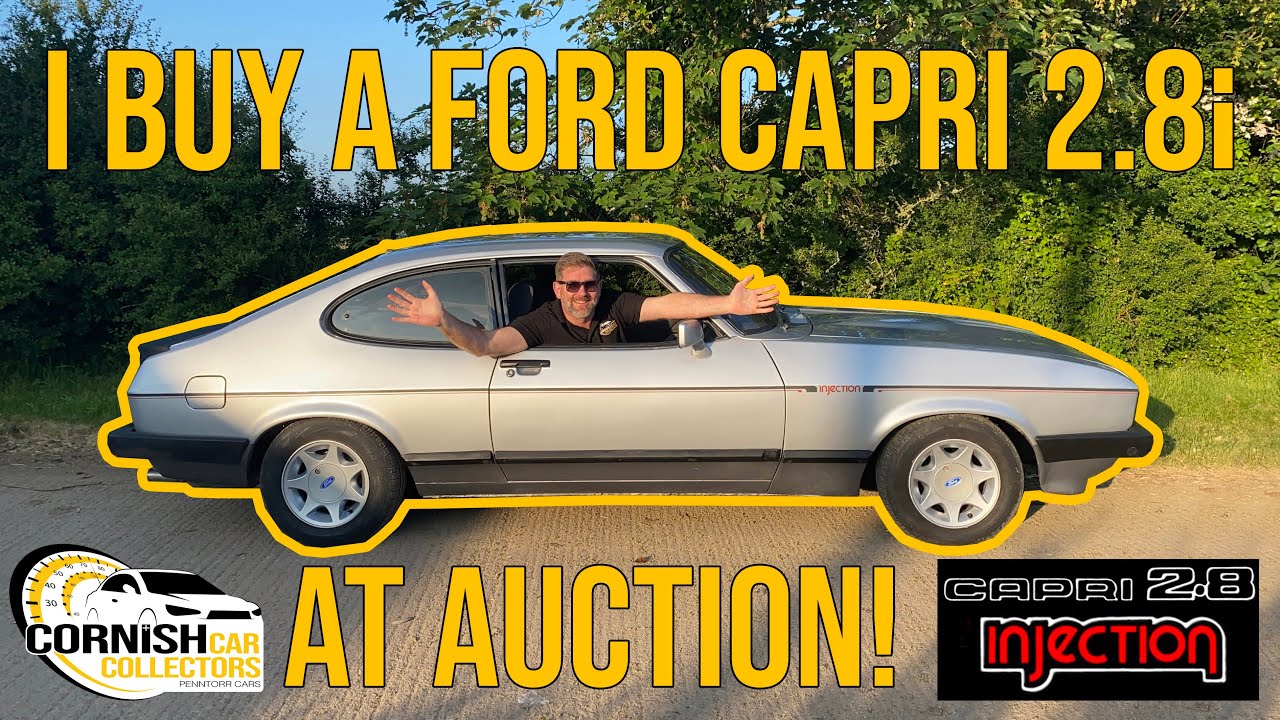 WHAT HAVE I DONE?  Bought a Ford Capri 2.8 Injection Sight Unseen at Auction!