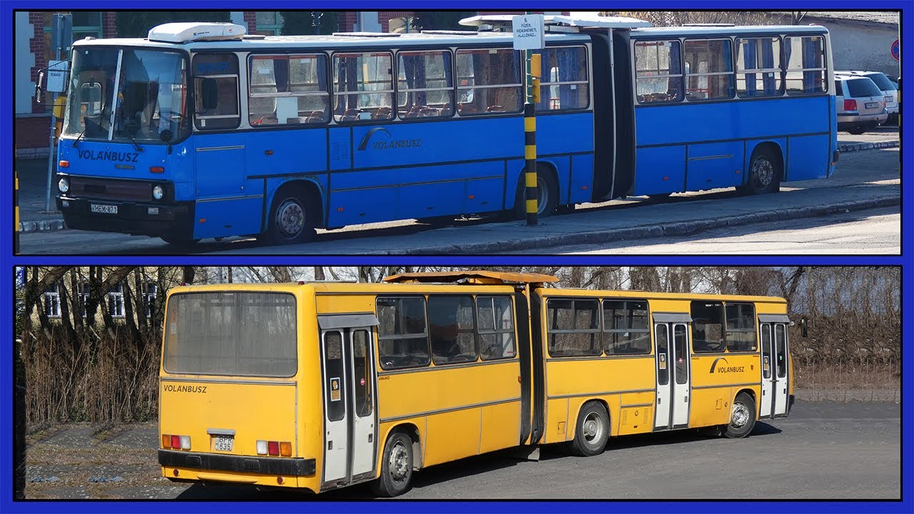 Ikarus buszok Sátoraljaújhelyen és Sárospatakon