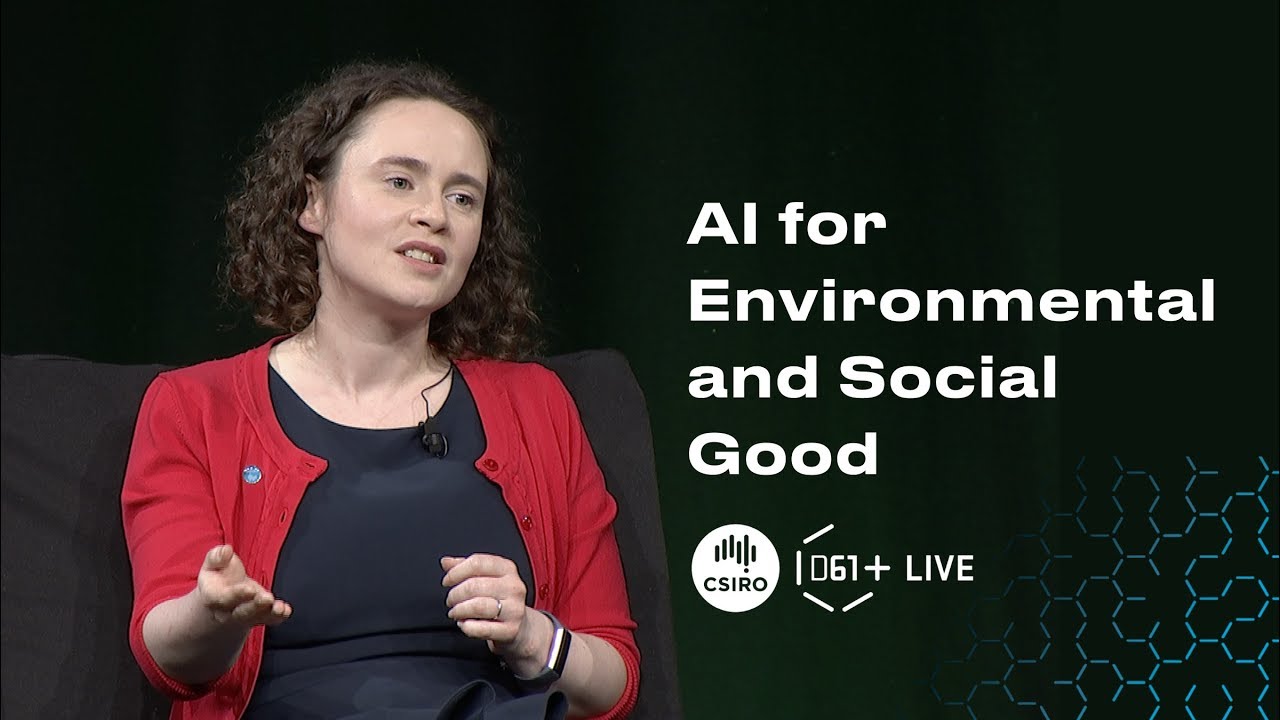 AI for Environmental and Social Good panel - D61+ LIVE 2019