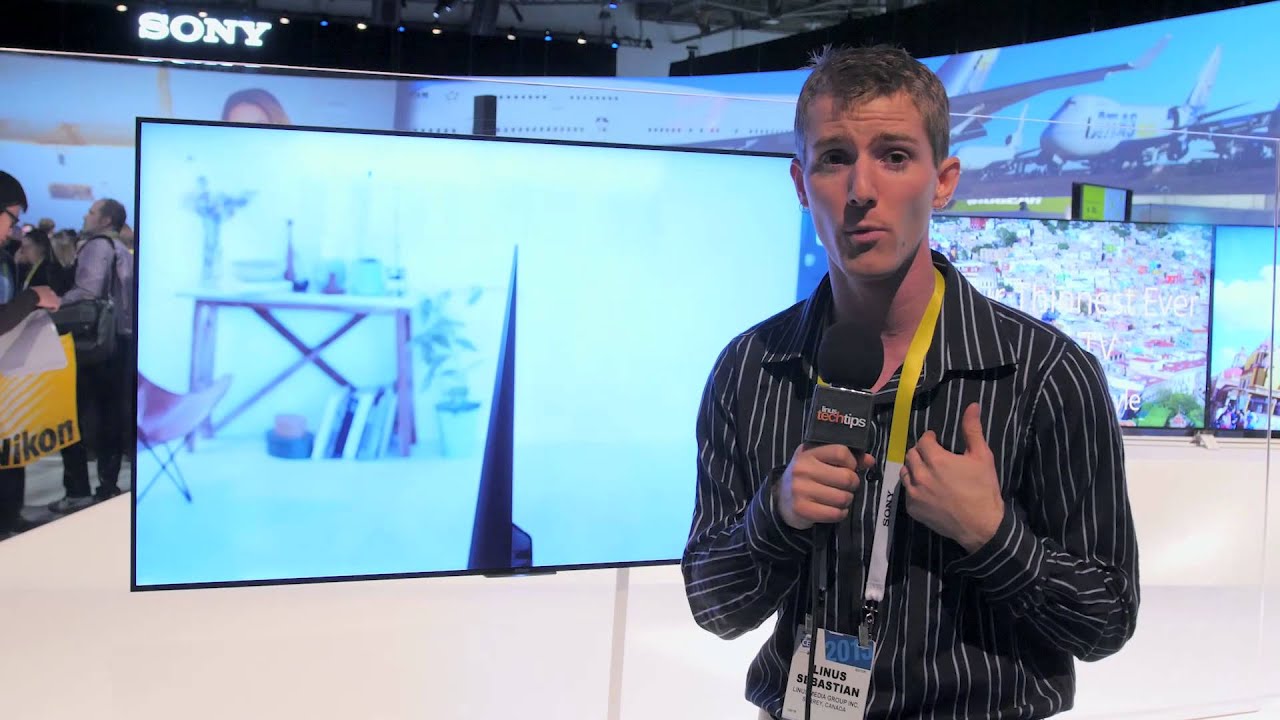Badass Sony Projector & TV Technology. Seriously BA - CES 2015