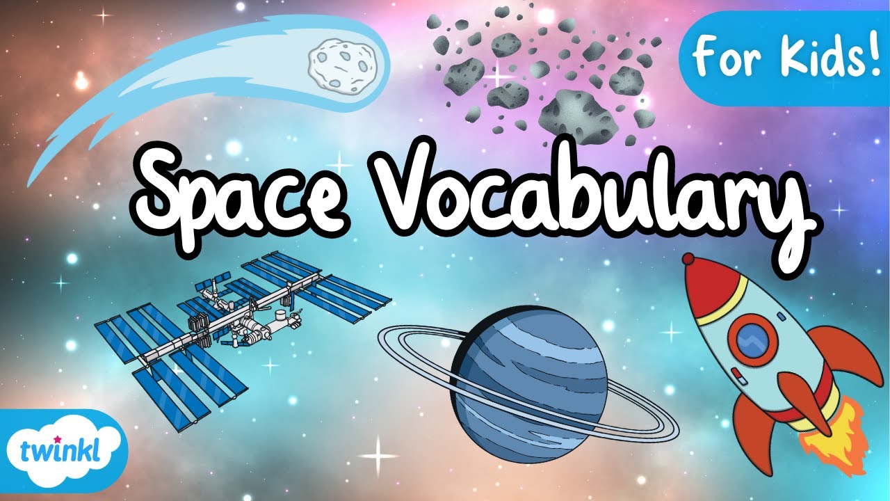 Space Vocabulary for Kids! | English Vocabulary | Outer Space Words
