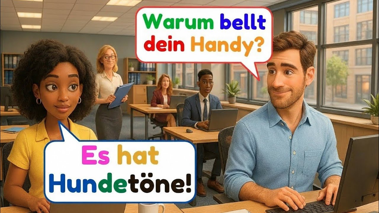 100 Kurze Fragen & Antworten für den Alltag 🇩🇪 | Deutsch Sprechen Üben leicht & schnell (A1–A2)