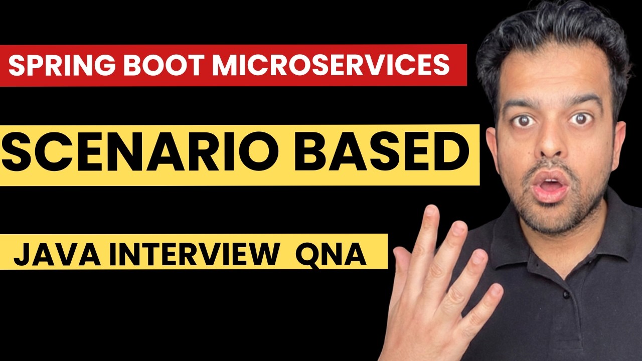 23 Scenario-Based Spring Microservices Questions for Java Interviews