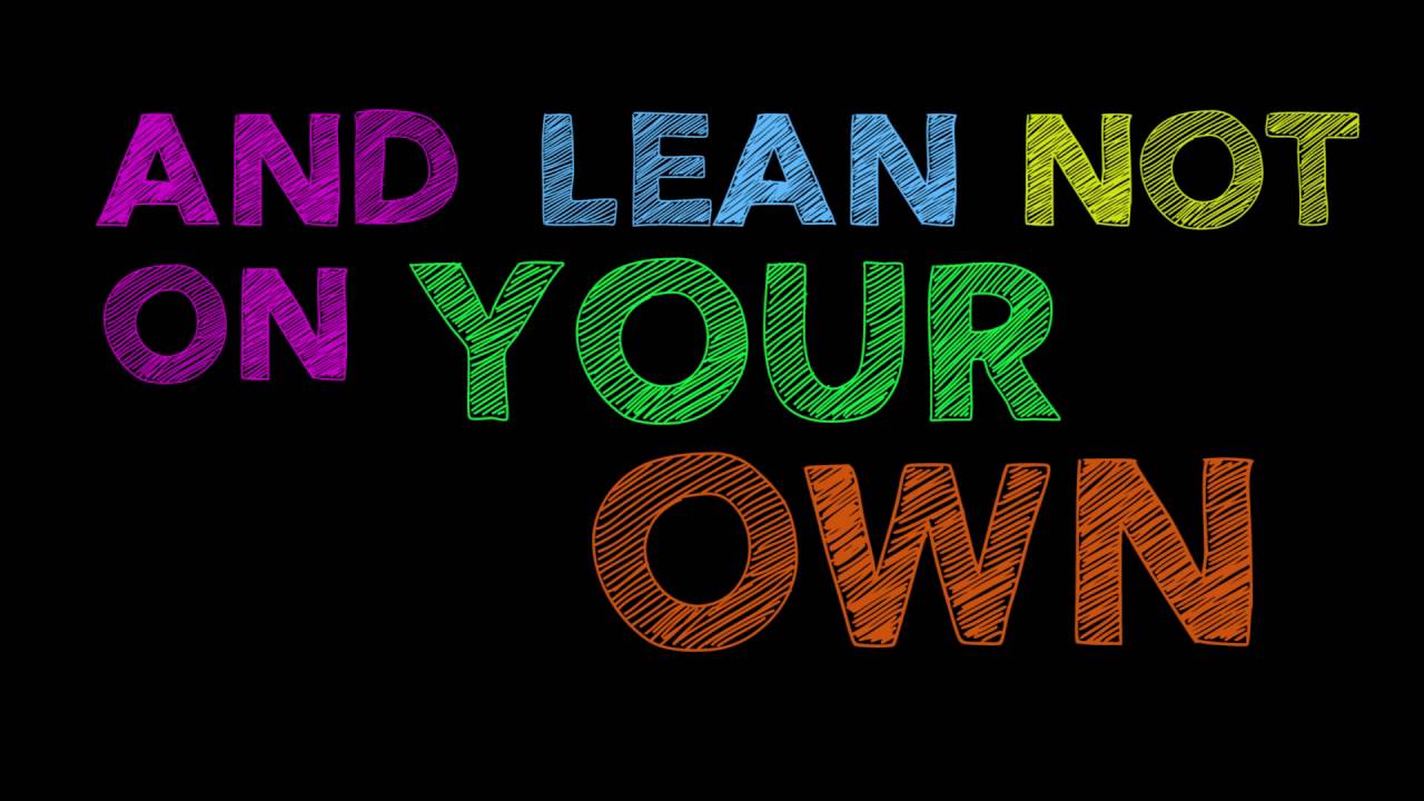 Straight Paths (Proverbs 3:5-6) Lyric Video
