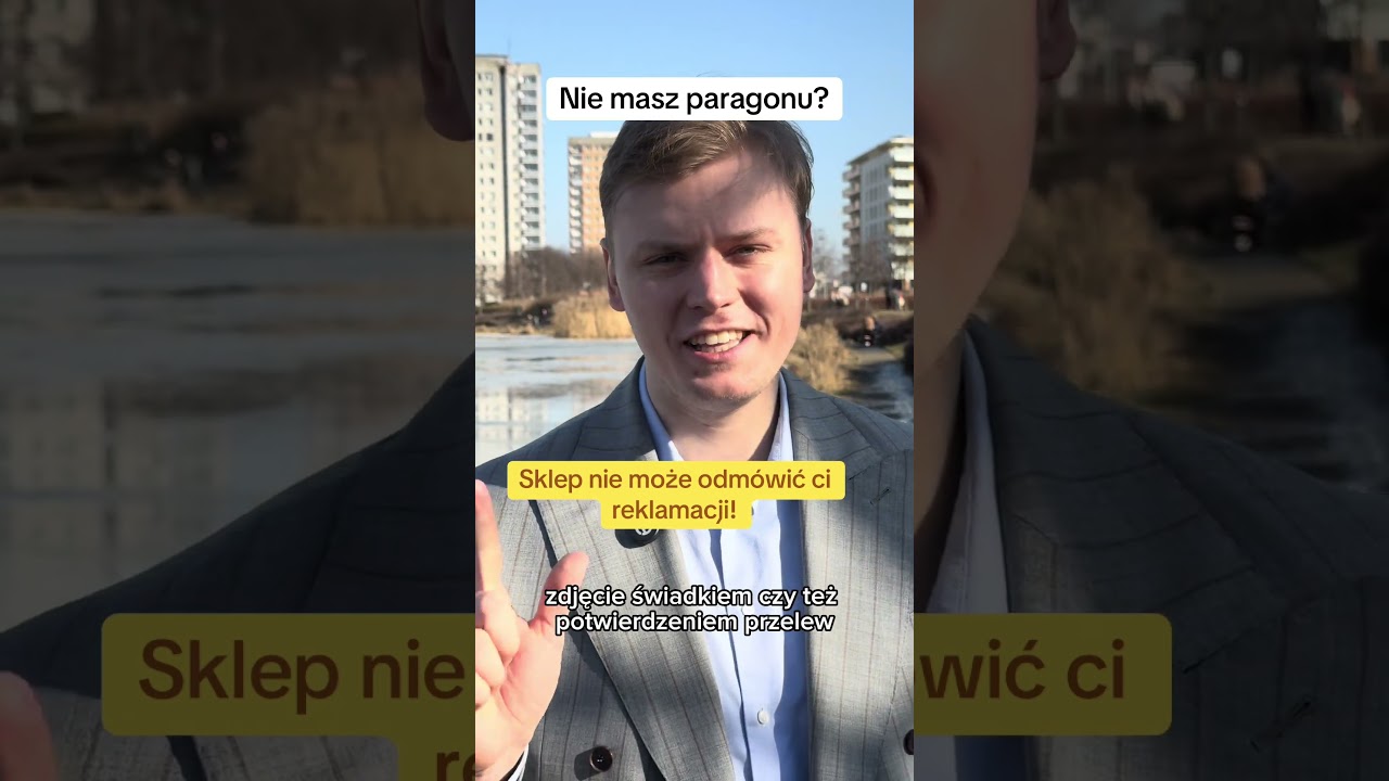 Nie masz paragonu? Sklep nie może odm&oacute;wić ci reklamacji! #mecmateuszostrowski