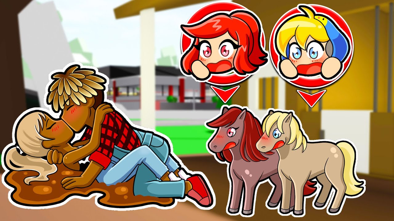 SPIAMO LE COPPIE DA PONY SU BROOKHAVEN ROBLOX!!