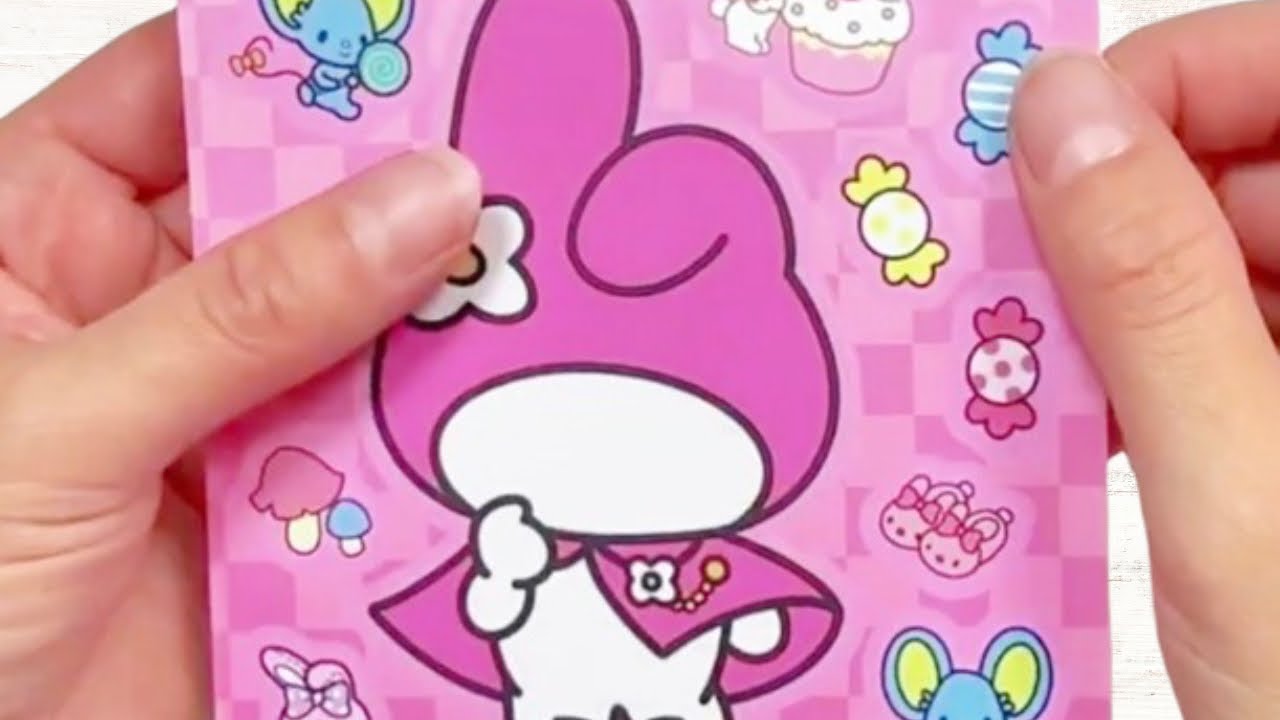 Pure ASMR 🎀 Satisfying Sticker Peeling & Handling Sounds (No Talking, Relaxing, Sleep Aid)