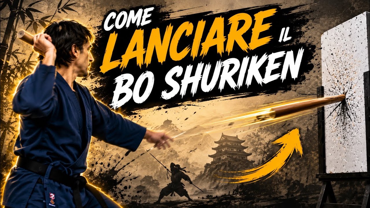 Lanciare Bo Shuriken