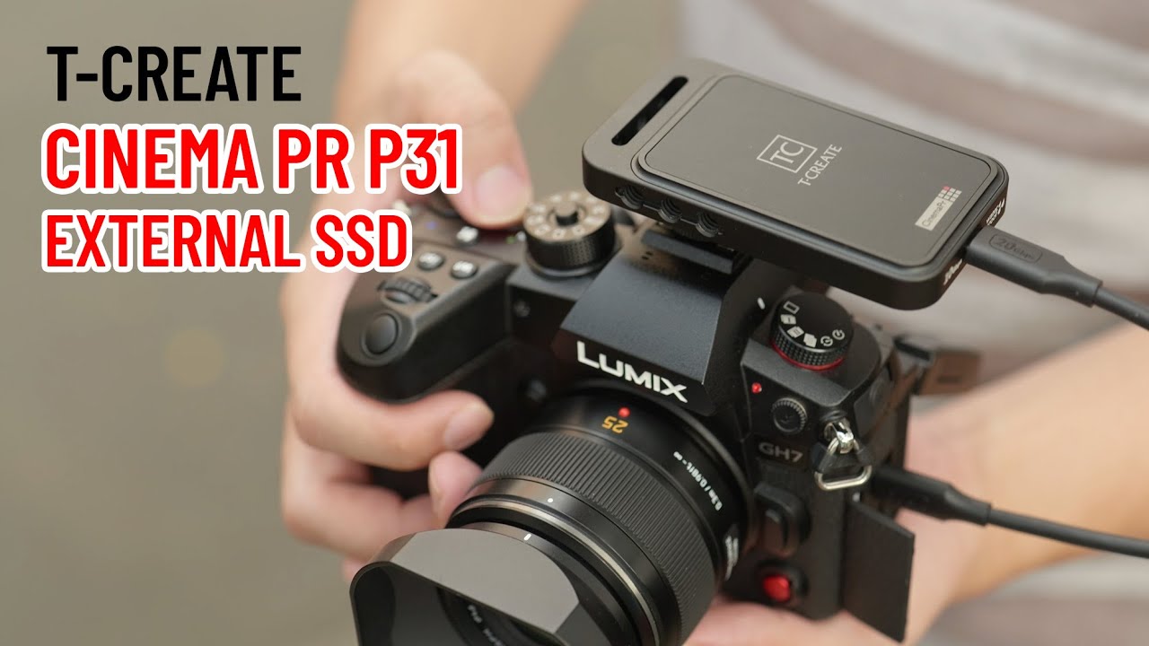T-Create CinemaPr P31 External SSD - Solusi Storage yang Lebih Murah daripada Memory Card
