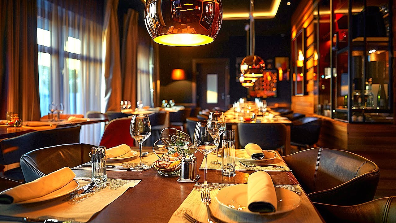 Restaurant Luxury BGM Ambience Music - Soft Melodic Jazz & Bossa Nova Playlist for Relaxing Dinner