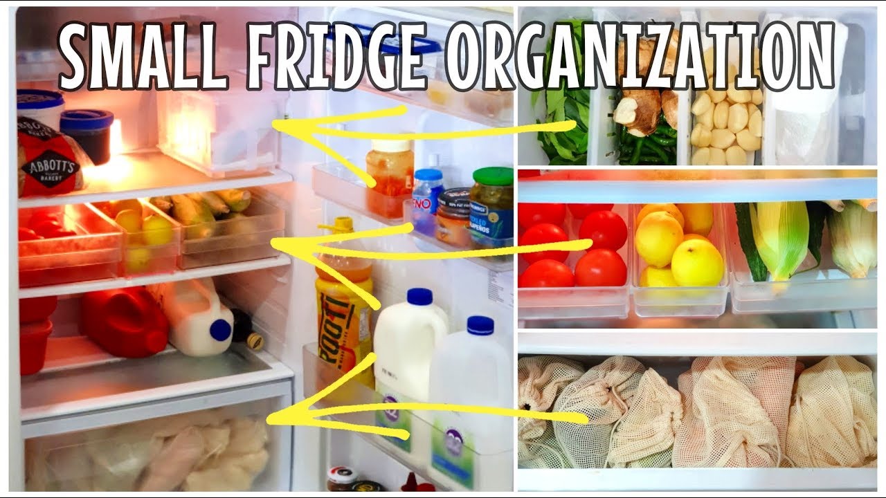 Small Fridge Organization + Food Storage Hacks | Ways to make your groceries last longer