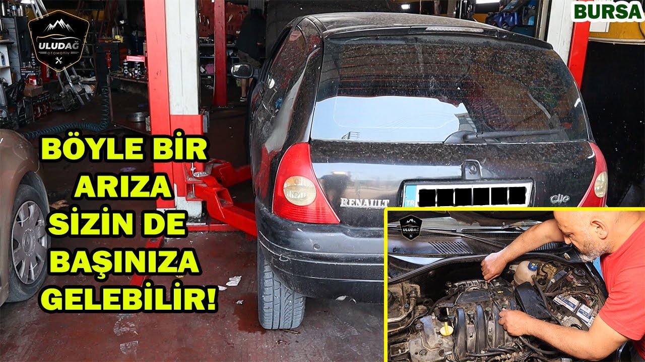ARIZAYI TESPİT ETTİK AMA YAPTIRAMADI! (Renault Clio 2 1.6 16 Valf Motor)