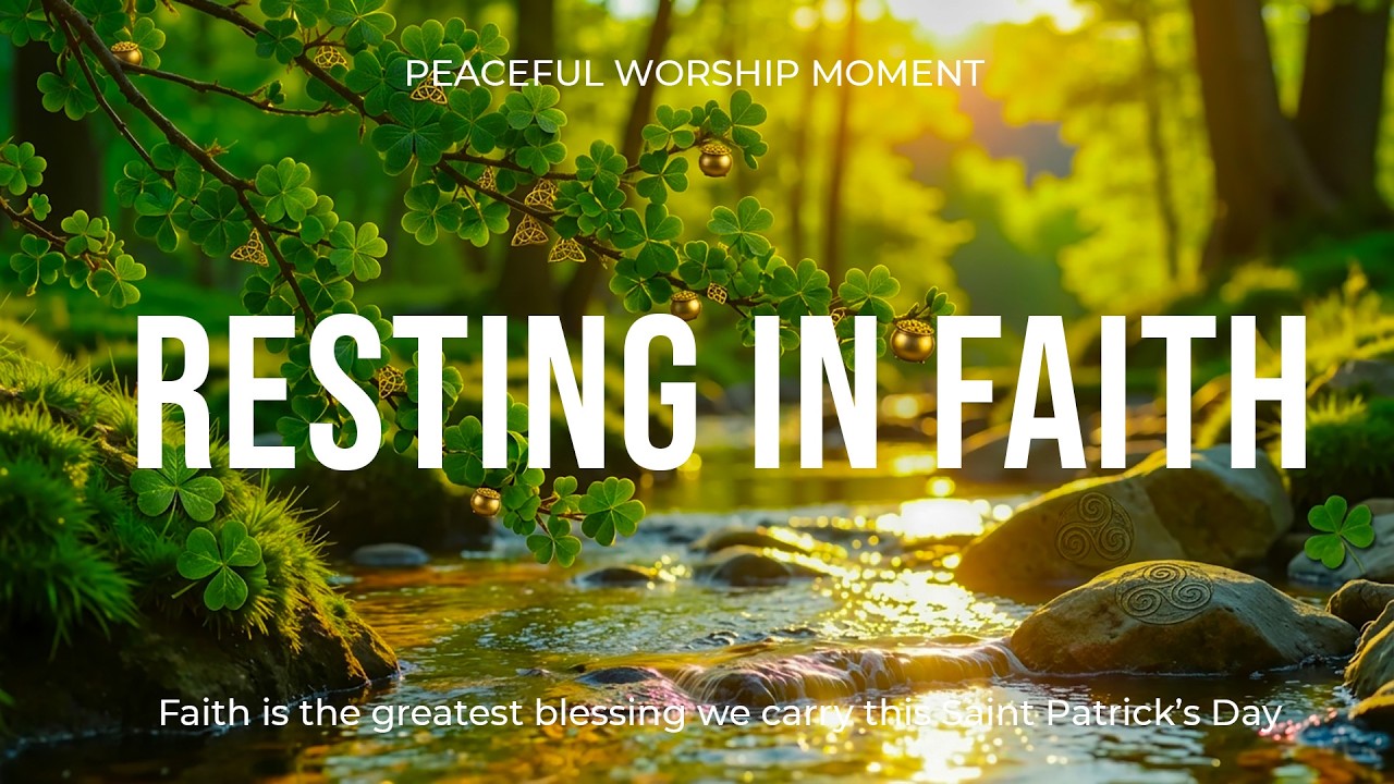 RESTING IN FAITH | Peaceful Prayer & Meditation Music | St. Patrick’s Day Worship Instrumental