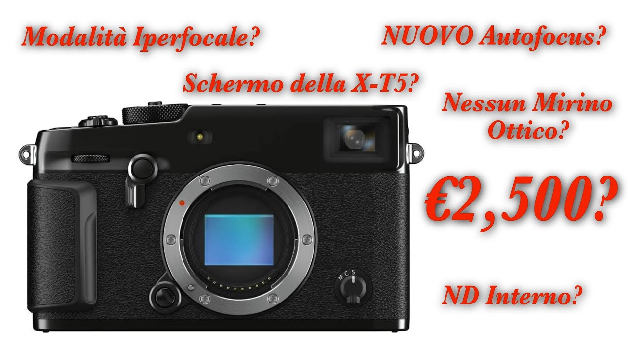 Nuova Fujifilm X-Pro - Come dovrà essere? Le mie previsioni, speranze, opinioni