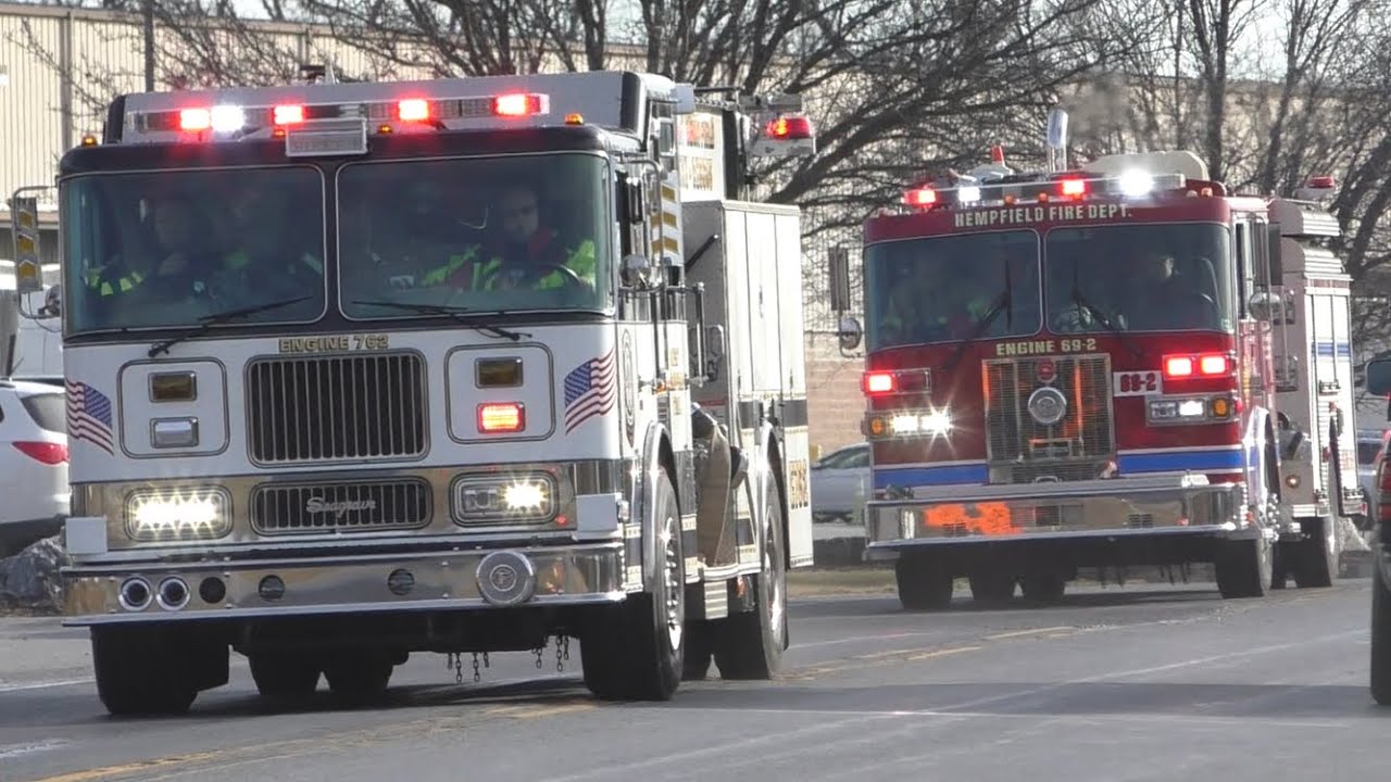 Fire Trucks Responding Compilation #21
