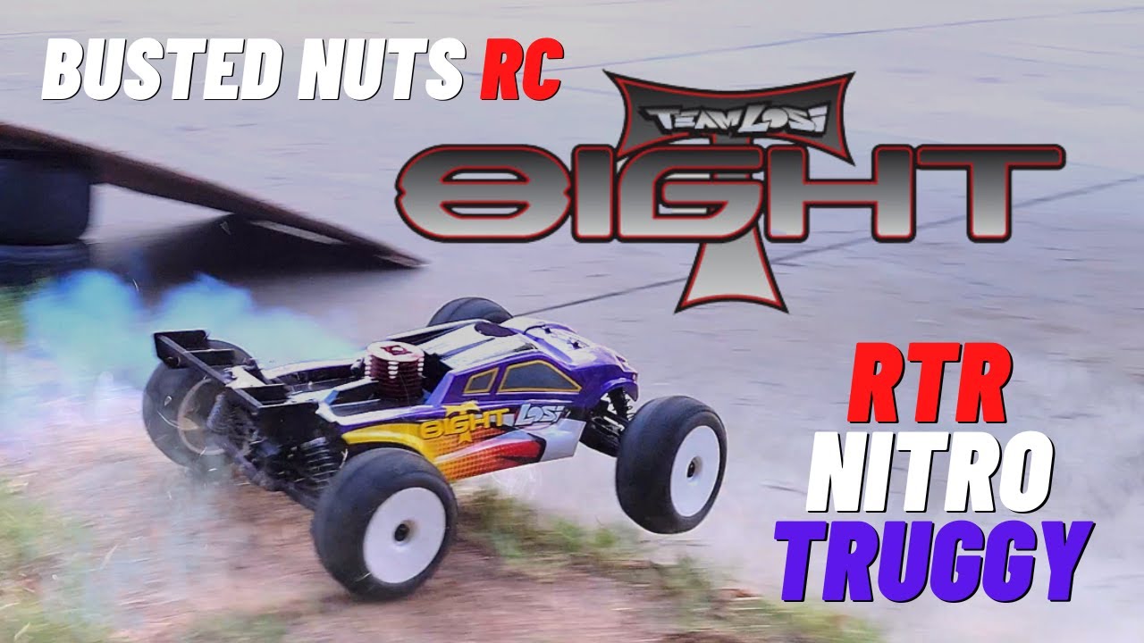 LOSI 8IGHT T 1/8 RTR NITRO TRUGGY