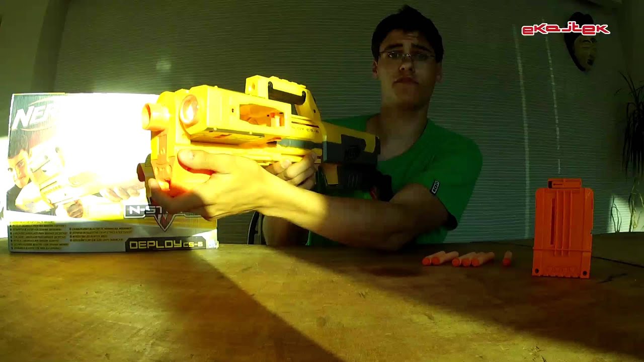 Nerf Deploy CS-6 - recenzja nerfoteka.pl