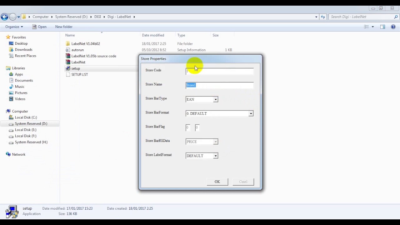 install software labelnet