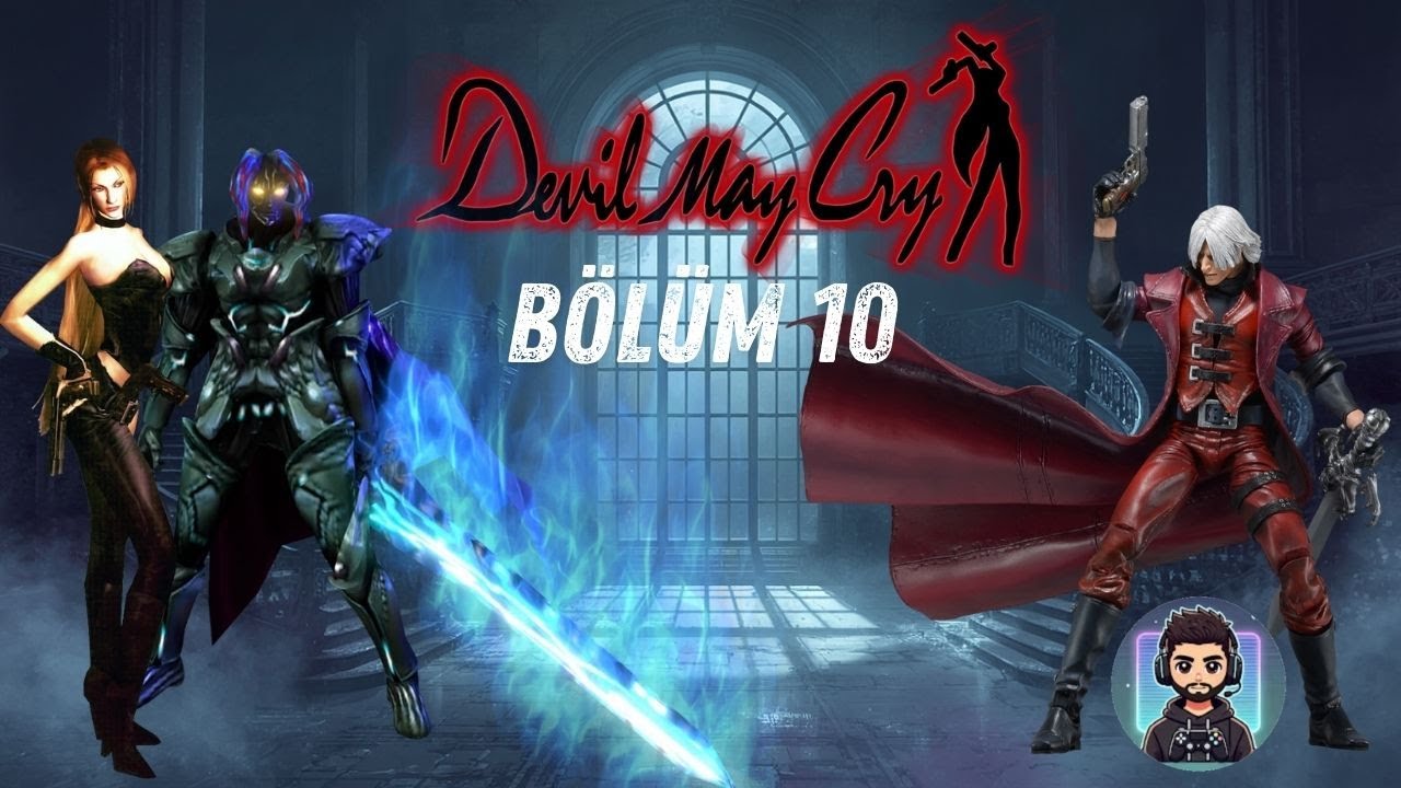 Gizemli Kara Şövalyenin Maskesi Düştü!!! - Devil May Cry 1 Türkçe Oynanış - Bölüm 10 - Mission 17